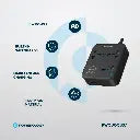 Powerology Power Strip 3250W 3AC - Black