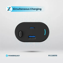[PCCSR019] Powerology Type-C Retractable Car Charger 103W - Black