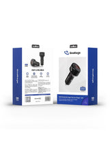 CH04 Super-Fast 65W GaN Car Charger with Voltage Display, Safety Protection, and Dual-Port Functionality