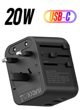 CH08 20W Wall Charger with Safety Protection and Multi-Port Functionality