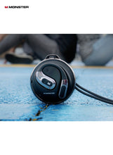 Monster AC330 Bluetooth Earbuds – Open-Back Design, IPX5 Waterproof, 24-Hour Battery Life, Noise-Canceling, Low Latency for Sports and Outdoor Activities