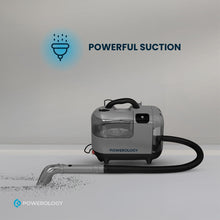 [PCRTSCGY] Powerology Powerful Spot & Stain Cleaner Hot Water & Steam Function - Black