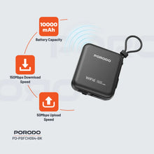 [PD-PBFCH064-BK] Porodo 4G LTE | WiFi 6 Pocket Router - Black