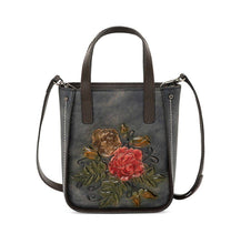 Leather Mini Tote Cross Body  Bag-0